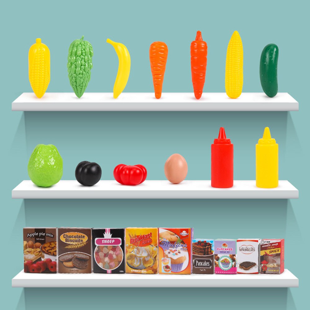 Simulation Einkaufen Einkaufszentrum Supermarkt Warenkorb Wagen Spielzeug freundlicher vorgeben Spielen Haus Handwagen Spielzeug für freundlicher Mini Mädchen Jungen