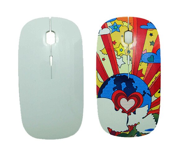 Caso extra do mouse sem fio da impressão da subolmação 10 peças/lote