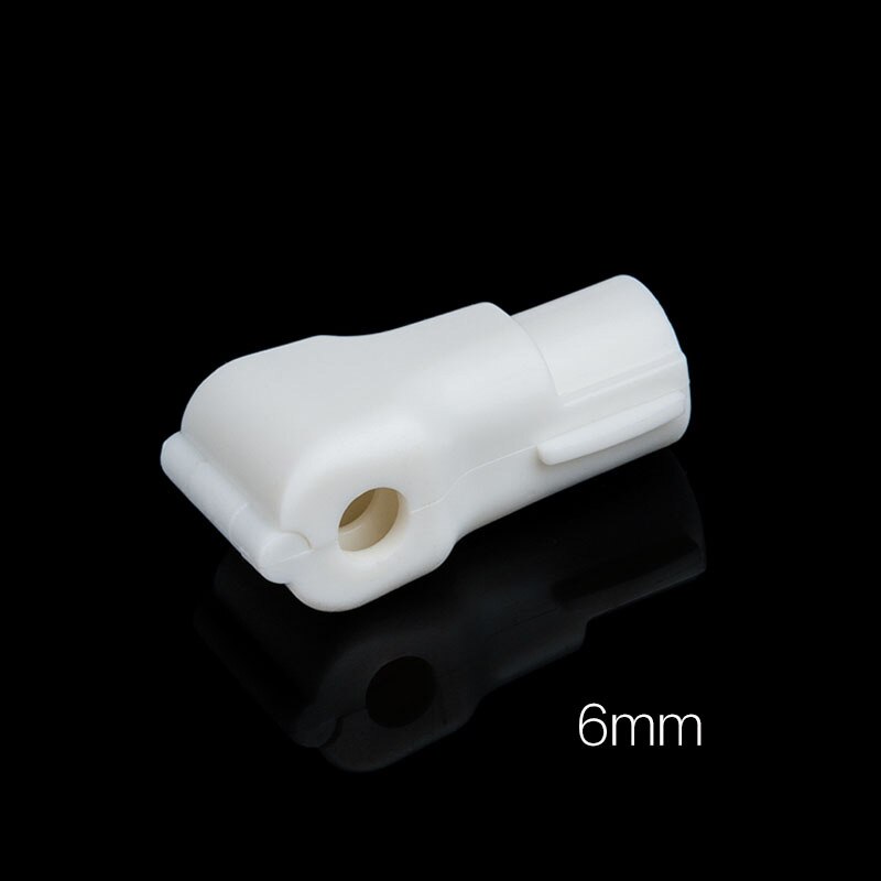 Colgador para exposición de bloqueo de parada, 102 Uds. EAS Security previene el bloqueo de parada, Anti robo, etiqueta europea para tienda minorista con separador magnético Lockpick: White Dia 6mm