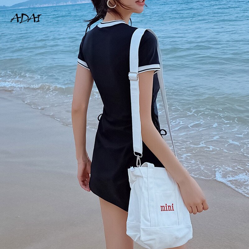 Sød badedragt kvinder badetøj pige koreansk stil o hals 2 stykke sæt strop talje nederdel svømme badedragt strand wear monokini