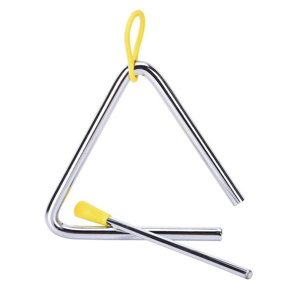 5/6/7/8 Inch Triangle Music Orff Instrument Band Percussion Children's Triangle Percussion Equipment Children's Performance Tool: 6inch