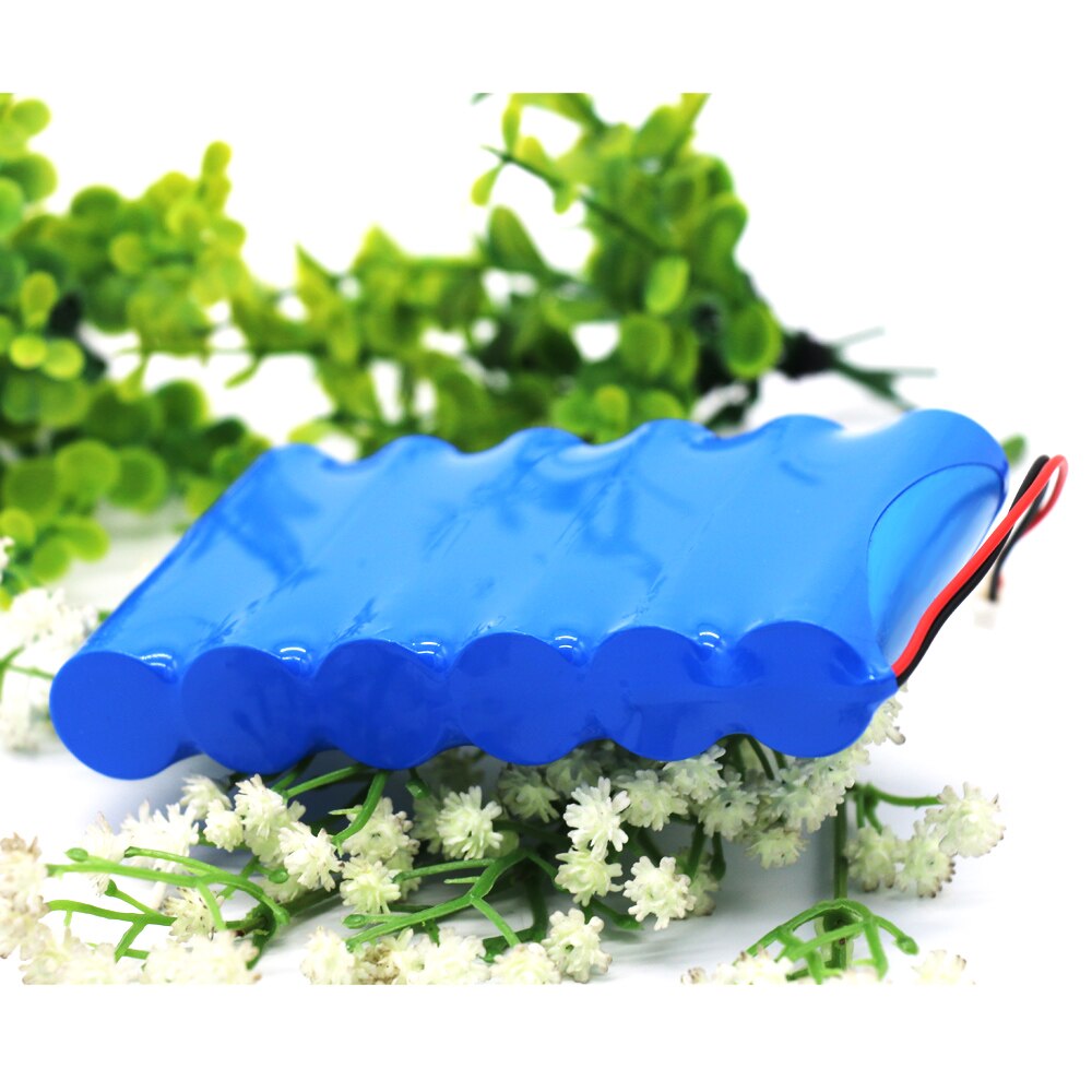 12V Battery 3S2P 11.1V /12.6V 5000mAh 18650 Lithium-ion Battery Pack with 5A BMS for LED Lamp Light Backup Powe Etc