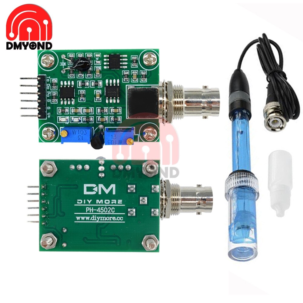 Ph Elektrode Probe Bnc Connector Control Voor Aquarium Hydrocultuur Ph Controller Meter Sensor Ph Tester Probe Detectie Medidor