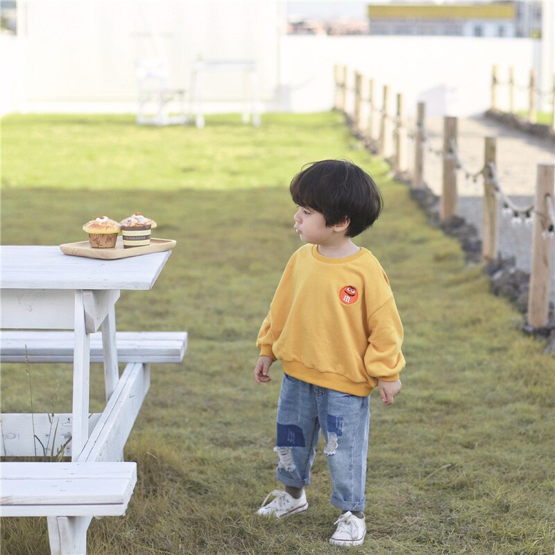 Pantalones vaqueros para niñas con agujero Casual primavera otoño para niños pequeños pantalones de mezclilla para bebés 2 3 4 5 6 7 años jeans para niños recién llegados