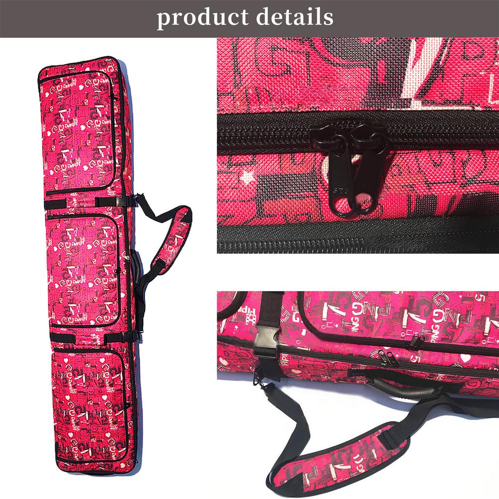 166cm SnowBoard Bag Single/Double Snowboard Big Capacity Skis Bag Backpack Ski Bag For Outdoor Skiing Equipment