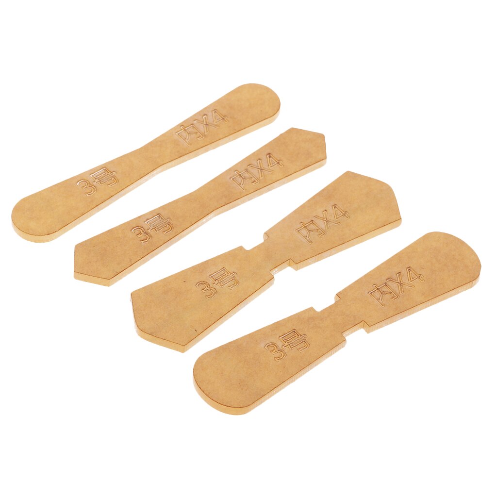 DIY Leather Craft Acrylic Pattern Stencil Template for Zipper Pulls Sliders