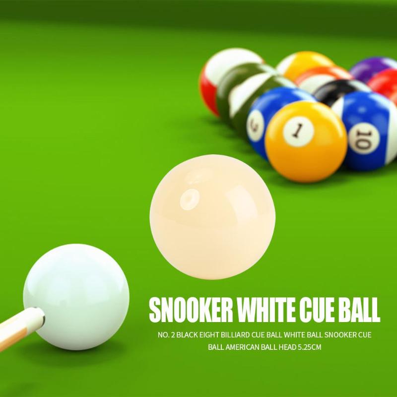52,5mm bola de billar resina Snooker bola de billar equipo de entretenimiento en interiores