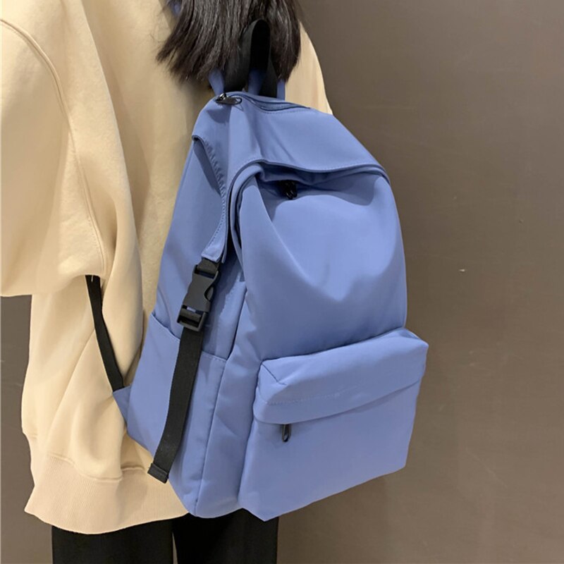 HOCODO Zaino Delle Donne di Nylon Impermeabile Sacchetto di Scuola Per Le Ragazze Adolescenti Multi-Tasca Studente di College Zaini Unisex Borsa Del Computer Portatile SAC