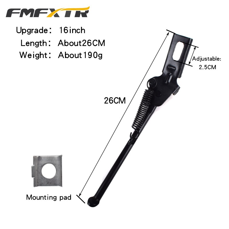 MTB road bike bracket parking rack support side kick bracket foot support bicycle parts bicycle bracket: Up 16 inch