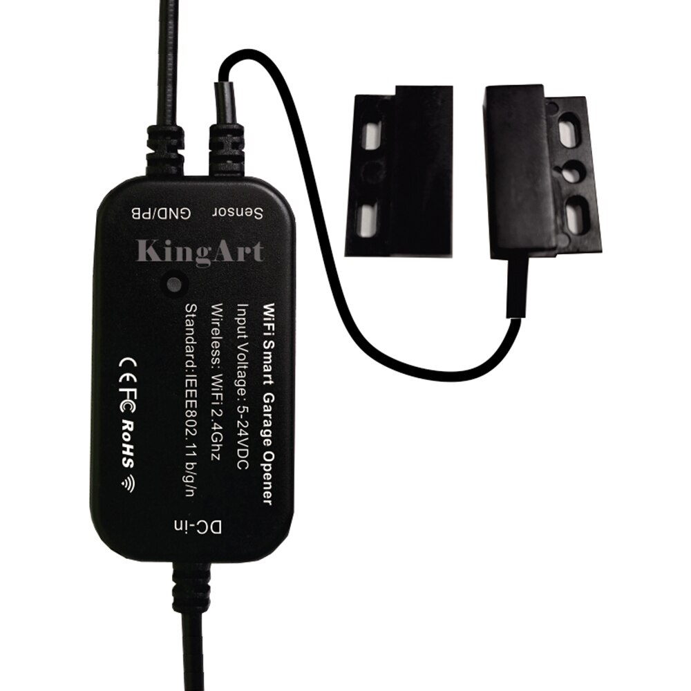 Smart wi-fi garageportcontroller / åbner fjernbetjening stemmestyring til elektrisk dørhave lager dør rulleskodde