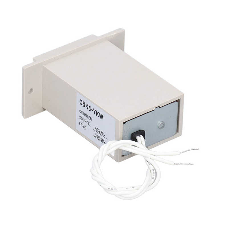 Pulse Counter Accurate Counting Small Indication Error ABS Material Electromagnetic Pulse Counter