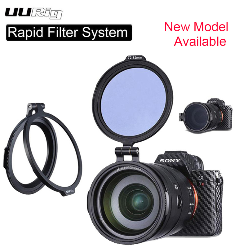 UURig RFS ND Filter Schnelle Filter System schnell Freisetzung kippen Halterung Objektiv kippen montieren für Sony Nikon DSLR Kamera Zubehör