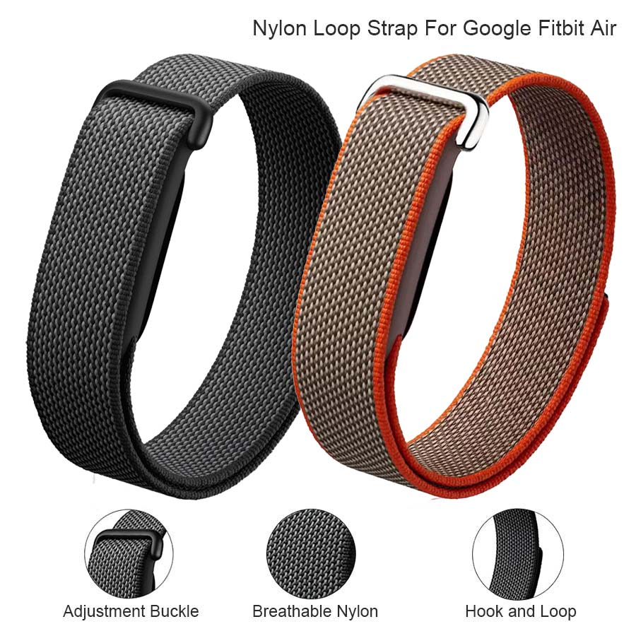 Nylonowy pasek z pętelką robić Google Fitbit powietrze, oddychający zamienny pasek na nadgarstek robić Fitbit powietrze, akcesoria robić smartwatcha.