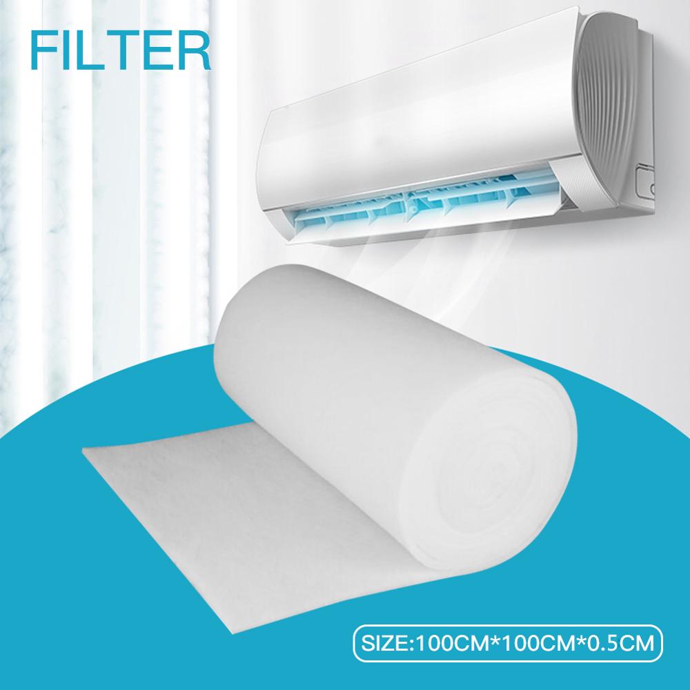filtro aire acondicionado aire acondicionado filtro El más filtro de aire acondicionado de carbón activado separador de repuesto purificador de agua de ventilación prefiltro de polvo 100x100x0.3cm: 100 x 100 x 0.5cm