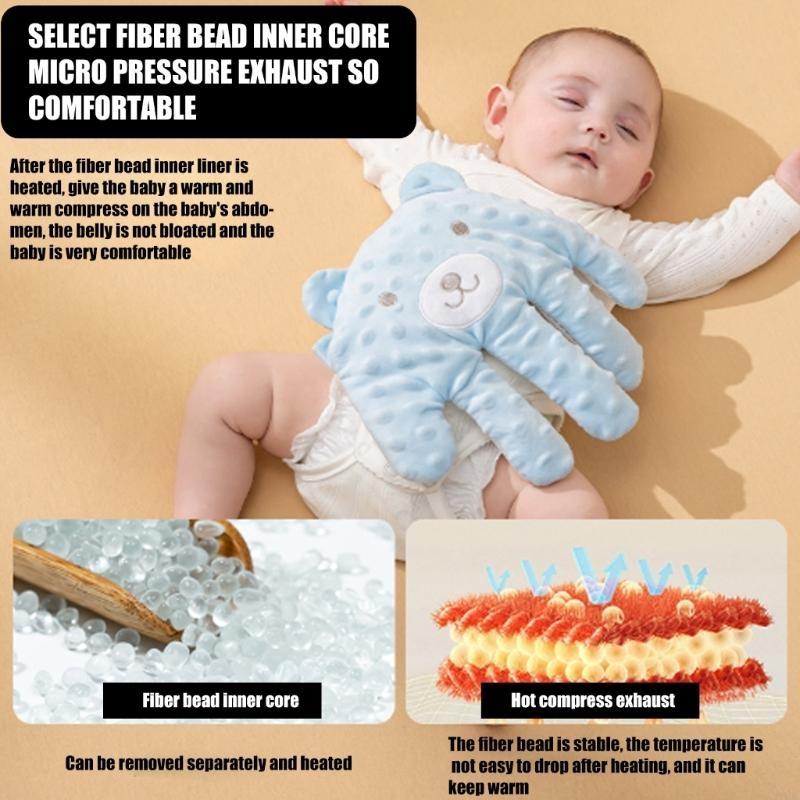 Soothing hand baby calming pillow for children, soft and breathable sleep aid for toddlers with gentle vibration