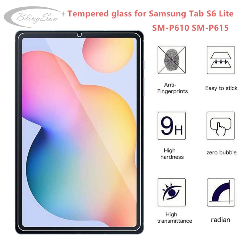 Gehard Glas Voor Samung Galaxy Tab S6 Lite Screen Protector 10.4 &quot;Tablet Beschermende Glas Guard Flim Voor S6 Lite SM-P615 P610