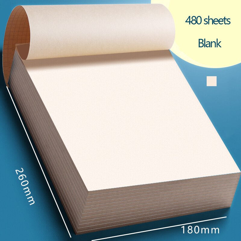 16K Draft Paper For Students&#39; Drafts Mathematical Grid Rendering Paper Check Paper Blank Painting Book Dot Matrix Notebook: 06