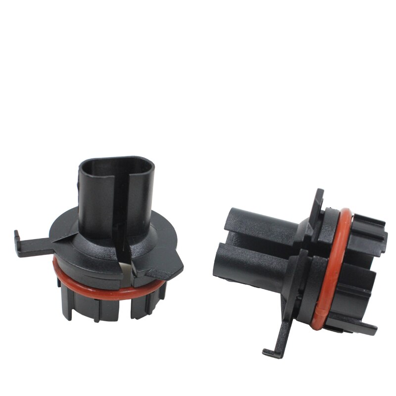 Fsylx 2 st  h7 hid xenon lampa adapter för bmw  e39 e520/530/e60/725li h7 hid xenon lamphållare eftermarknad  h7 hid lampor omvandlare