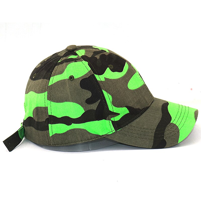 Camouflage baseball cap katoen verstelbare strapback hoed camouflage marine caps mannen vrouwen mode sport wandelen hoeden