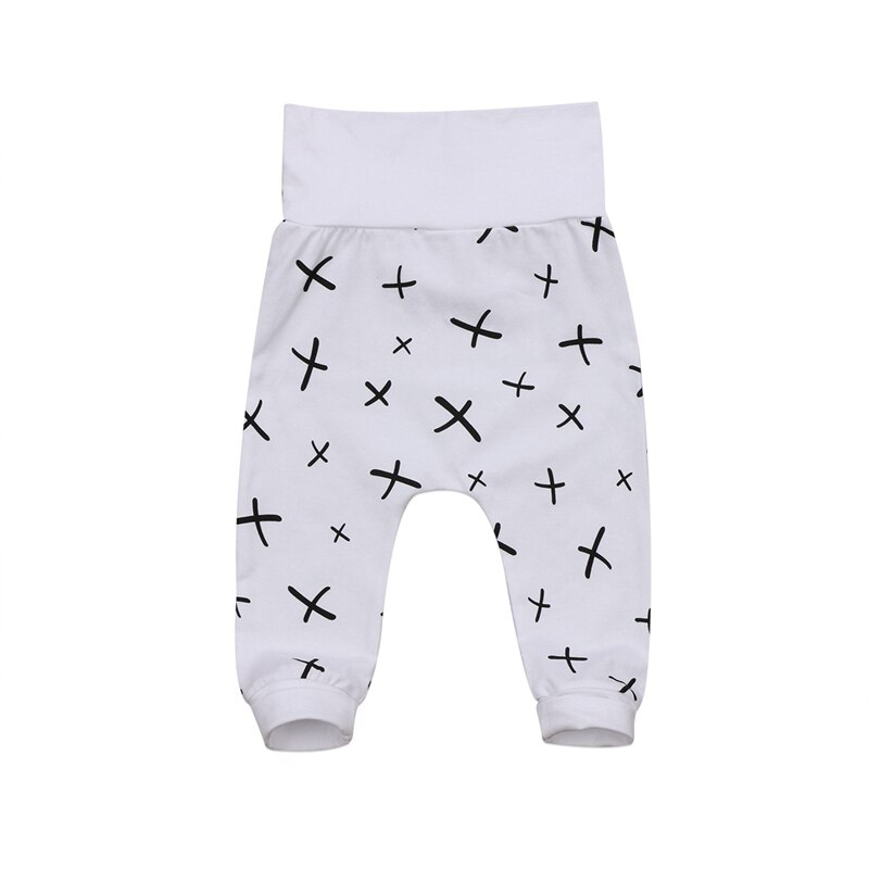 Pasgeboren Kids Baby Jongens Meisjes Broek Cartoon Fox Print Lange Harembroek Katoen Leggings Bottoms Voor 0-24Months