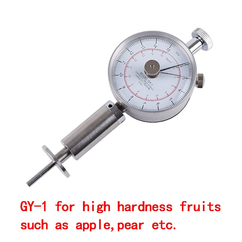 Penetrómetro para frutas, probador de la dureza de la fruta, para durómetro manzana, pera, fresa, Kiwi, GY-1/GY-2/GY-3