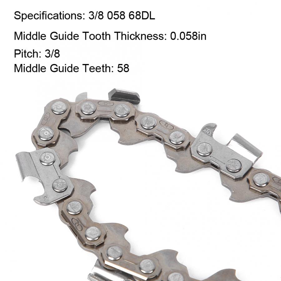 Chain Saw Chain Woodworking Chainsaw Chain Saw Chain Blade Accessory 3/