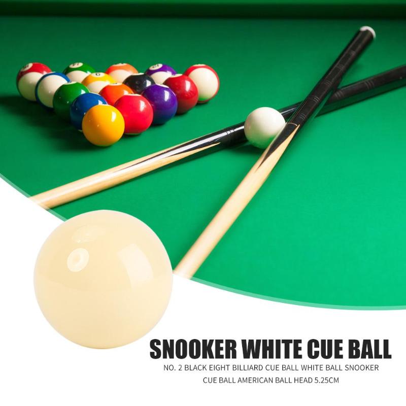 52.5mm Billiards Ball Resin Snooker Cue Ball Indoor Entertainment Equipment