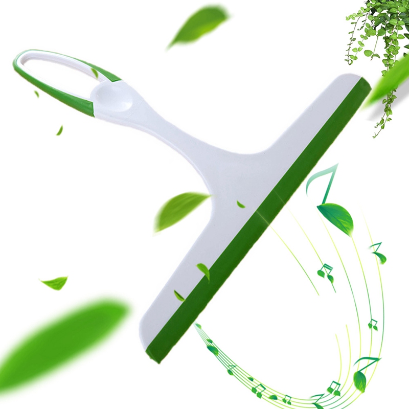 Glass Window Wiper Soap Cleaner Squeegee Shower Bathroom Mirror Cleaning Brush