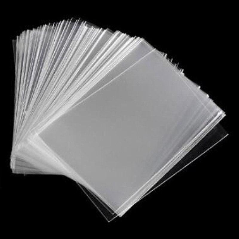 100pcs Board Game Card Protector Sleeves Transparent Card Sleeves Cards Protector for Party Family Game