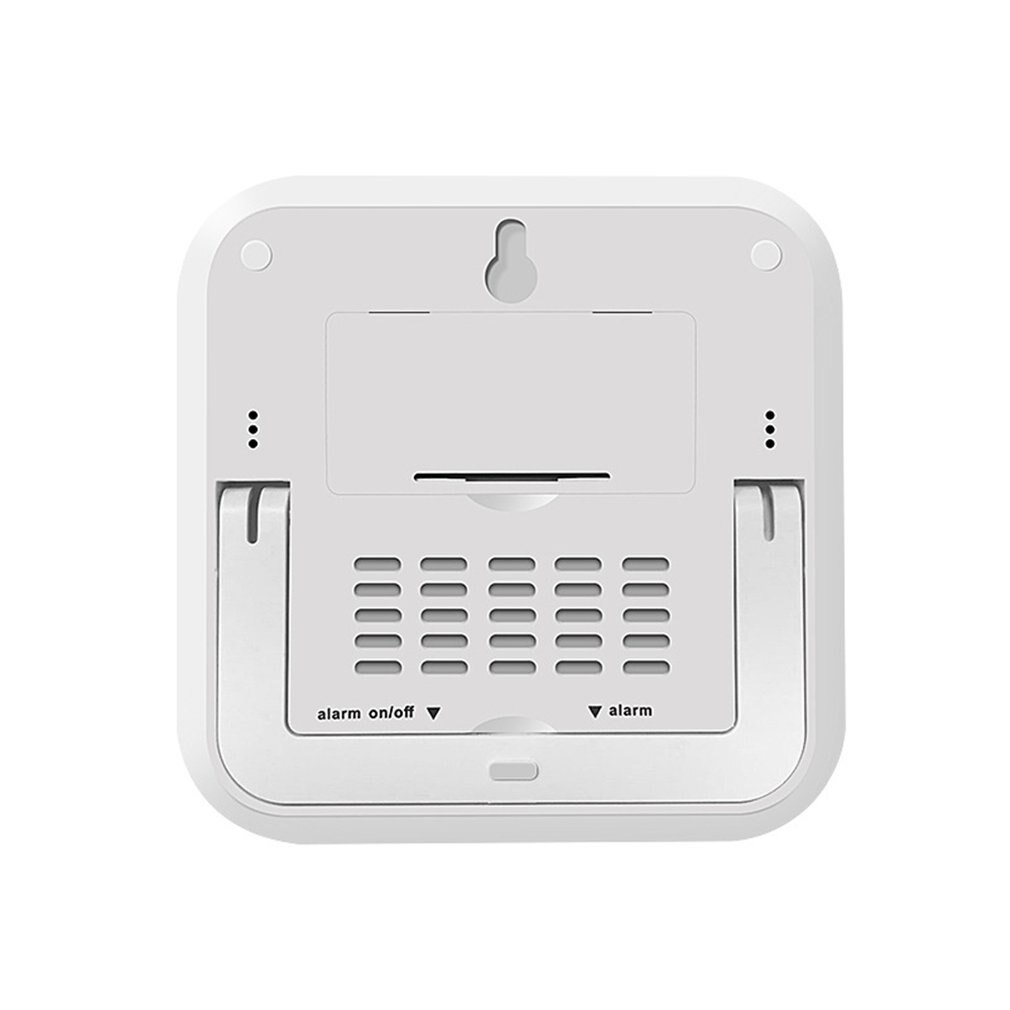 Termómetro Electrónico doméstico higrómetro de temperatura de habitación de bebé interior medidor de temperatura y humedad montado en pared de soporte