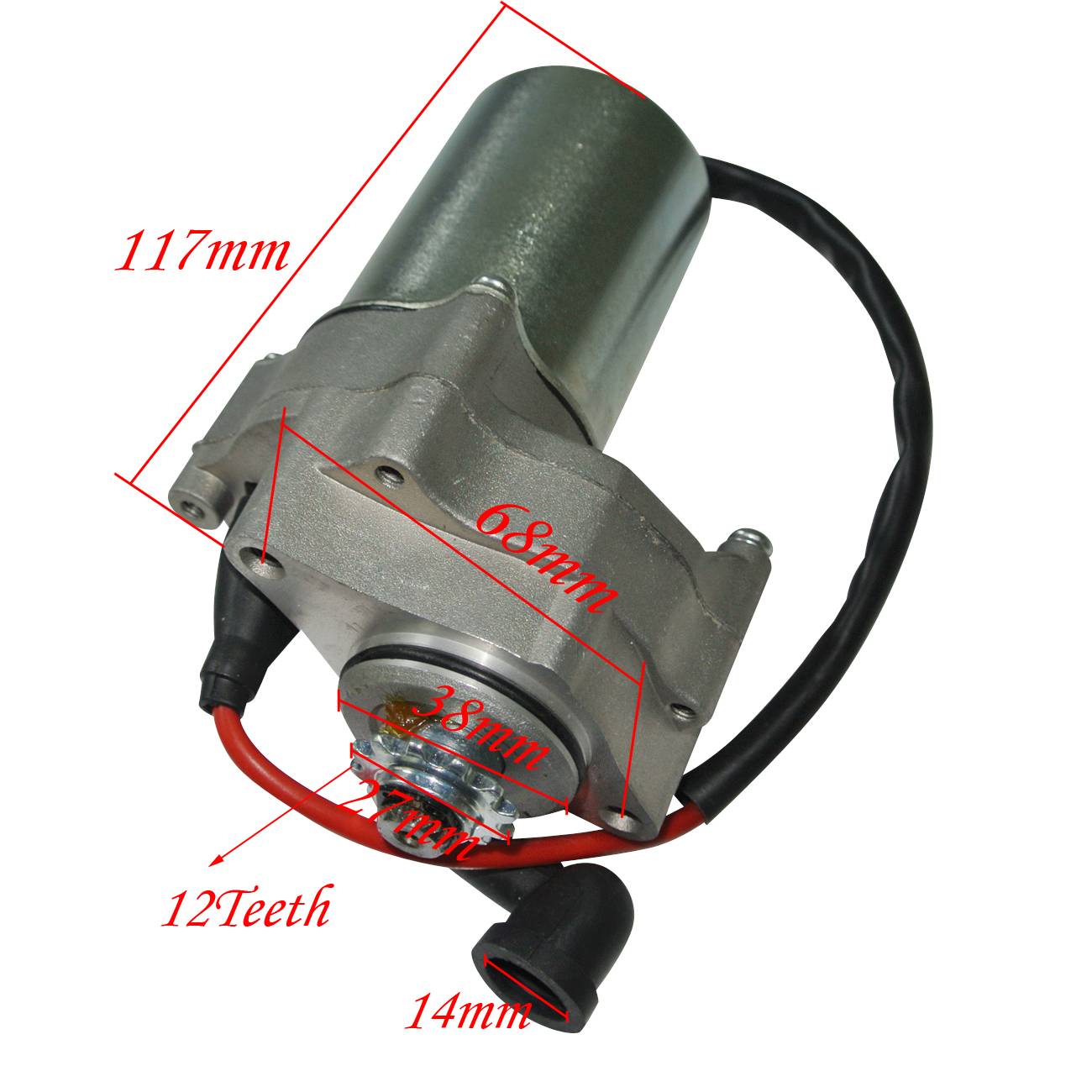 ANLASSER STARTER für CHINA QUAD ATV CG 200 250 MOTOR 200 250 ccm 11 Zähne