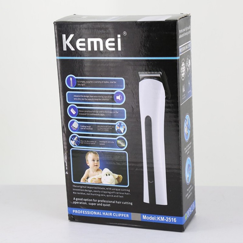 KEMEI Baard Trimmer Elektrische Tondeuse Trimmer Oplaadbare maquina cortar o cabelo Scheermes Kapper Trimmer Grooming KM-2516