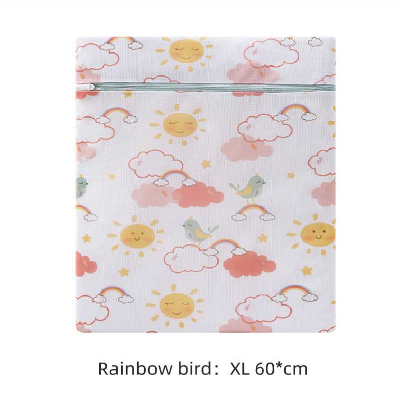 Cartoon Wasgoed Waszak Ondergoed Beha Wassen Zakken Reizen Draagbare Organizador Opvouwbare Waszak Gaas Afdrukken Wassen Kits: MULTI