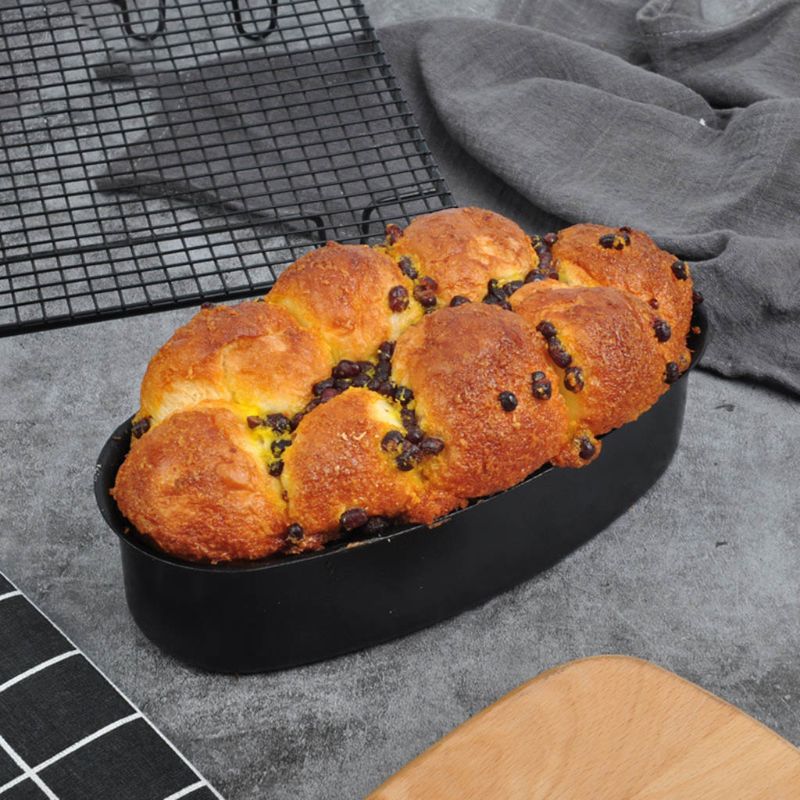 9 Inch Non Stick Ovale Vorm Cake Pan Cheesecake Brood Brood Mold Bakplaat Diy Q1JA