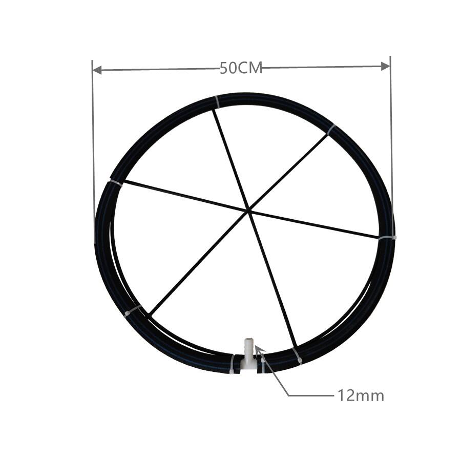 D50cm Aquarium Vis Garnalen Vijver Landbouw Disc Beluchting Slang: Type 3    12mm T