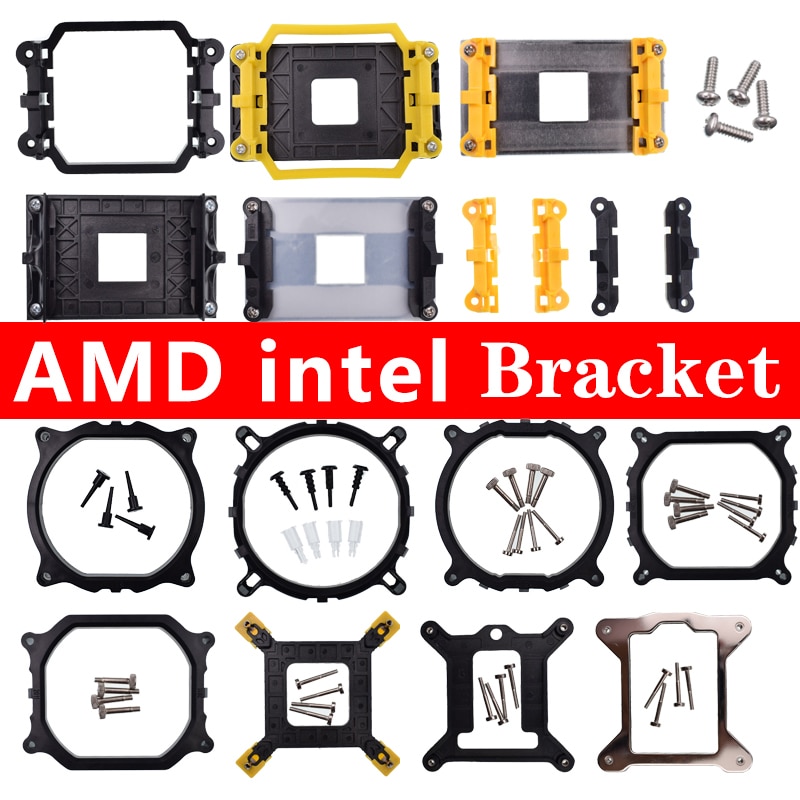 enfriador de CPU soporte para LGA 1150, 1151, 1155, 1156, 1366, 775 X58 X79 AM2 AM3 AM4