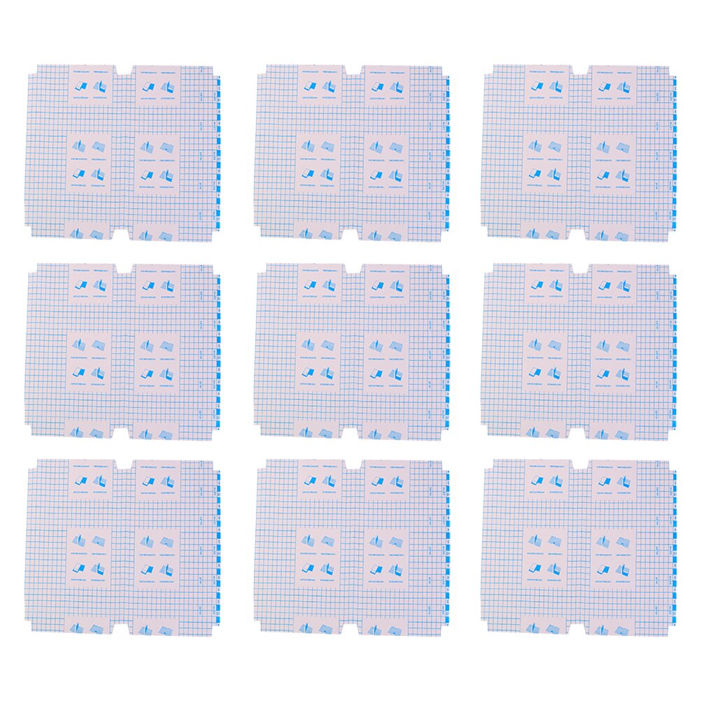 16Pcs Frosted Book Covers Plastic Transparent Book Covers Anti-wrinkle Book Cover Protectors: Transparent