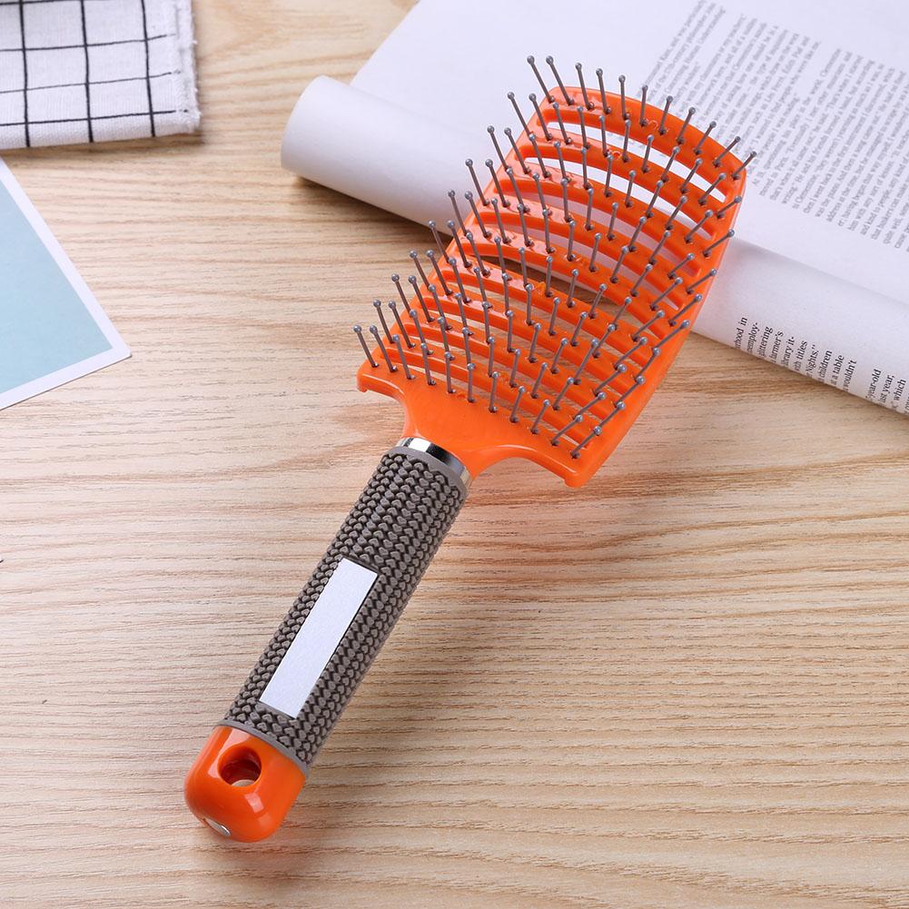 1Pcs Vrouwen Mannen Haar Hoofdhuid Massage Kam Mode Nat Krullend Ontwarren Hair Brush Voor Vrouwen Kappers Anti-Statische