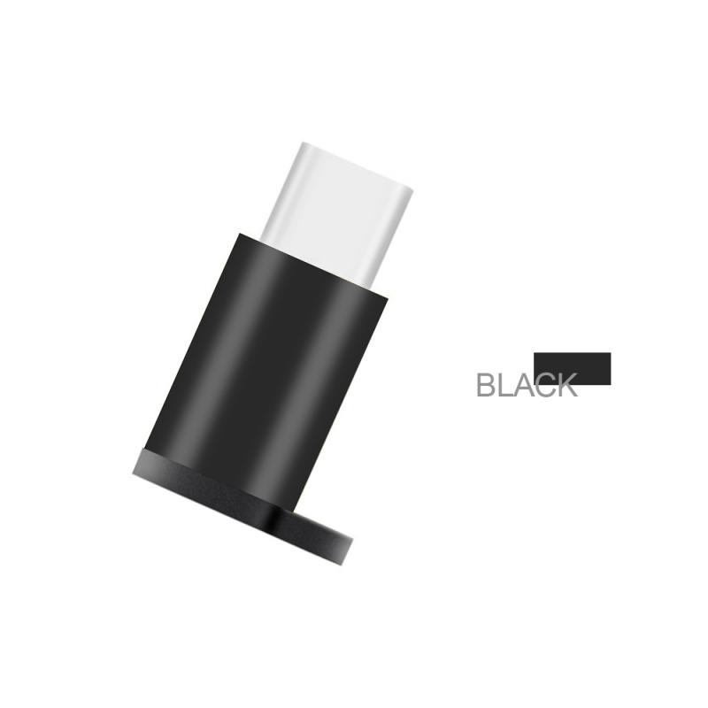 micro USB Femmina A Tipo C Maschio Adattatore per Huawei Samsung Xiaomi Tipo-c Interfaccia Del Telefono mobile di Ricarica Convertitore con Foro: 1