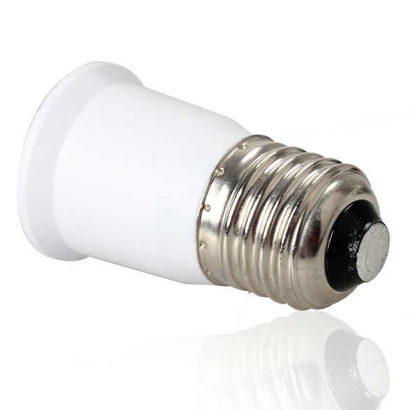 1pc led-lichtadapter  e27 to e27 verlengfittingen voet clf led-lamp lamp adapter converter stekker verlengstuk led-licht accessoires