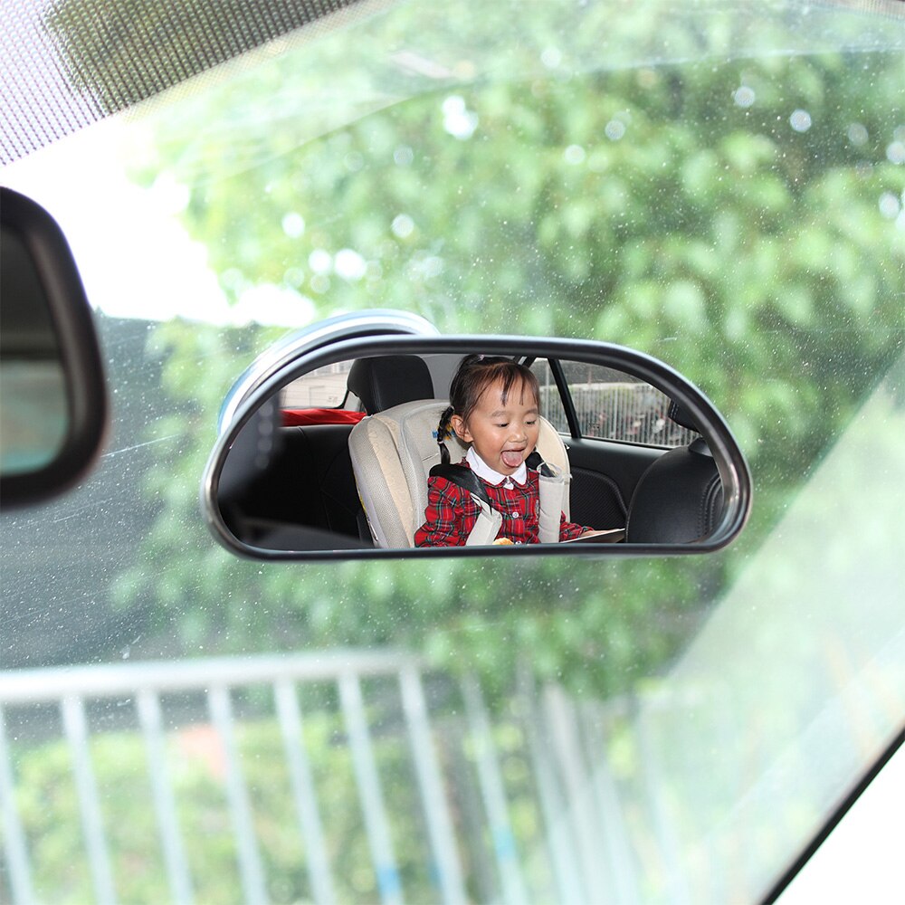 Adjustable Car Baby Rear View Mirror Baby Kids Monitor Mini Safety Car Back Seat View Mirror Car Styling