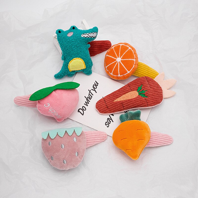 Cartoon Obst Plüsch Haarnadel Haar Clips Schöne Ti... – Vicedeal