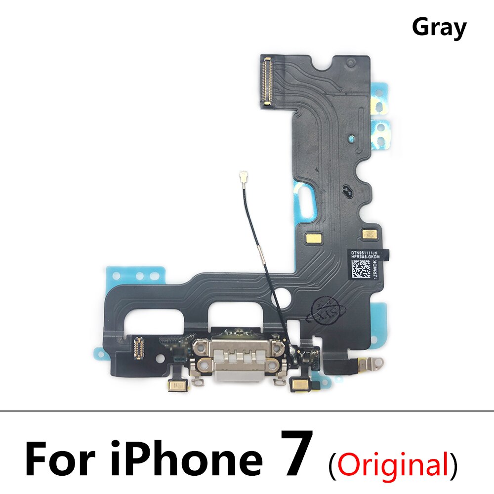 100% nuovo originale per IPhone 6 6S 7 Plus caricatore USB porta di ricarica connettore Dock scheda microfono cavo flessibile ricarica rapida