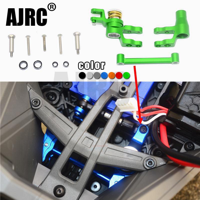 Traxxas 1/10 4s maxx monster truck -89076-4 alumiiniseosohjauksen yhdistelmäpäivitystarvikkeet