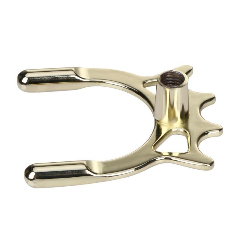 2pc latón puente cabeza taco de billar palo estructura Polo para Snooker billar Bola 9 Snooker & billar accesorios de