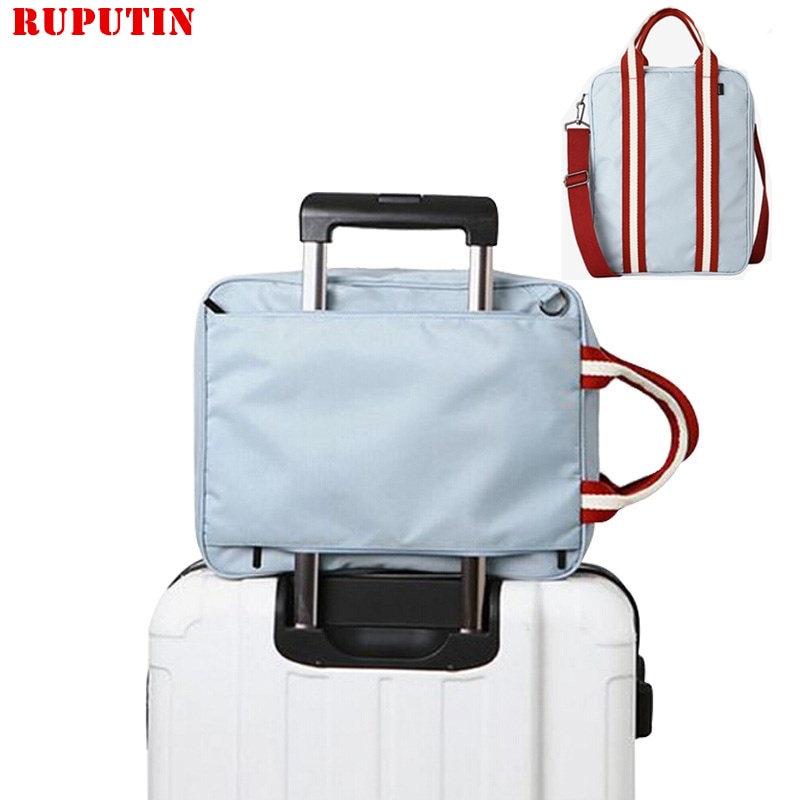 RUPUTIN Mannen Kleine Reistassen Opvouwbare Koffer Weekend Bag Vrouwelijke Verpakking Cubes Tote Bagage Organizer Collatie Pouch