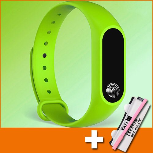 Digital ur børn børn ure til piger drenge armbåndsur elektronisk led armbåndsur sport studerende barn ur time: Grøn med gave