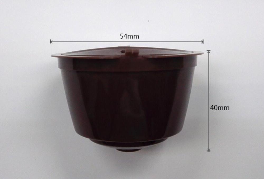 3pcs/pack Dolce Gusto Refillable coffee Capsule filter reuse cofee tool reusable cafeteras kapseln compatible box