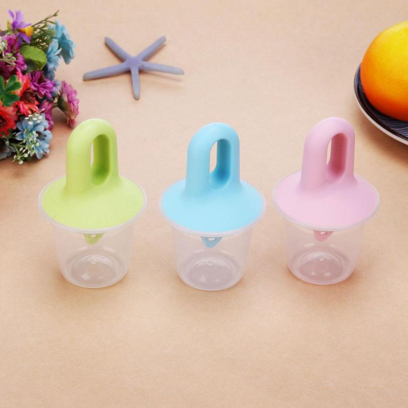 Ice Cream Molds Frozen Ice Cube Tubs Maker Mould Tray Pan Kitchen Tool Ice Cream Maker Popsicle Maker