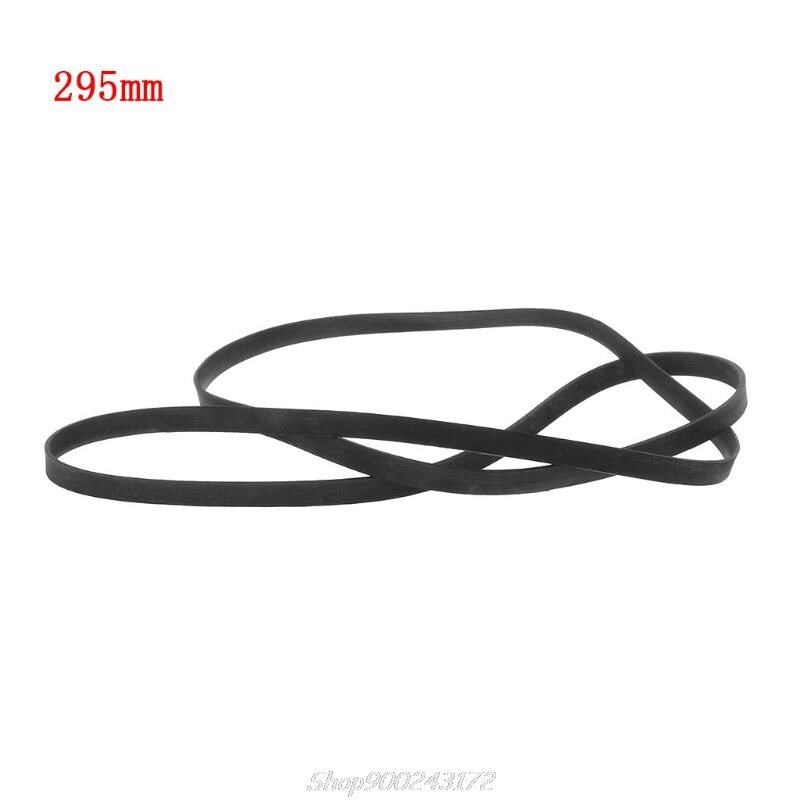 Stock Gürtel Gummi Plattenspieler Übertragung Gurt 5mm 4mm Ersatz Zubehör Phono Band CD: 7